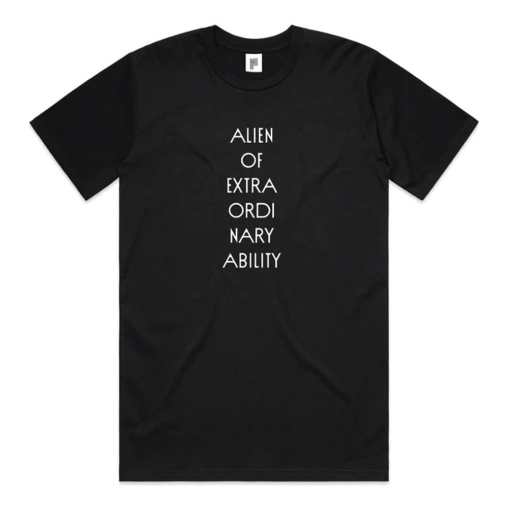Paradigm Mo KHEIR Alien Of Extraordinary Ability Tee Men’s Medium T-Shirt Black